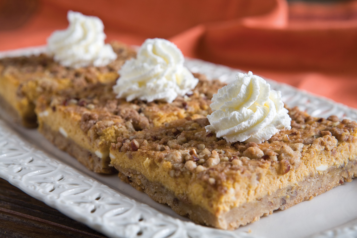 pumpkin bars